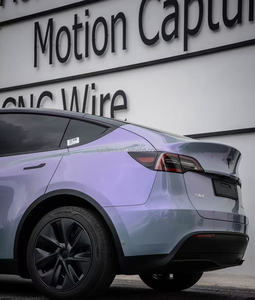 <span class=keywords><strong>Film</strong></span> Vinyle Caméléon Gris Violet Fantaisie pour Voiture, <span class=keywords><strong>Film</strong></span> Adhésif Anti-Bulles pour Décoration de Carrosserie, Rouleau de <span class=keywords><strong>Film</strong></span> de Recouvrement pour Voiture - Product Image 5