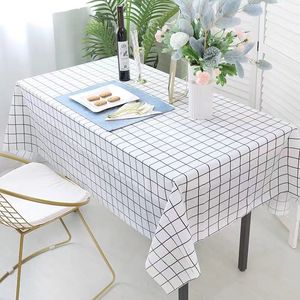 Nhiệm vụ nặng nề rô Khăn trải bàn hình chữ nhật không thấm nước <span class=keywords><strong>gingham</strong></span> bảng vải kẻ sọc bảng Bìa - Product Image 6