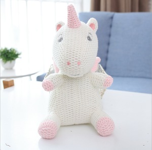 Tùy Chỉnh Khác Nhau Crochet Voi Gấu Thỏ Phim Hoạt Hình Đồ Chơi Sang Trọng Nhồi Bông Dệt Kim Crochet Bé Đồ Chơi Bé Crochet Dệt Kim Thoải Mái Đồ Chơi - Product Image 4