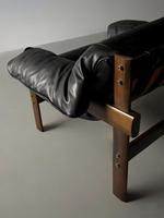 Fauteuil de salon en bois massif, modèle design, avec dossier, style rétro, pour maison, gîte ou hôtel, fauteuil individuel