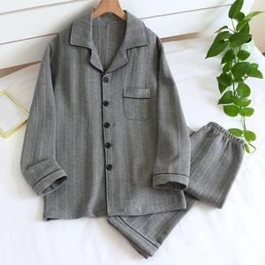 Custom Winter Ladies 100 Cotton <strong>Pyjamas</strong> Women Two Piece Shirts and Pants <strong>Matching</strong> for <strong>Couple</strong> - Product Image 2