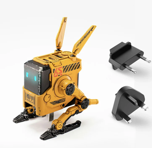 Cargador Rápido Plegable GravaStar A65 DogNitrogen 65W GaN PD 3.0 2C1A USB-C, Adaptador de Corriente con Diseño de Robot Mecánico - Product Image 3