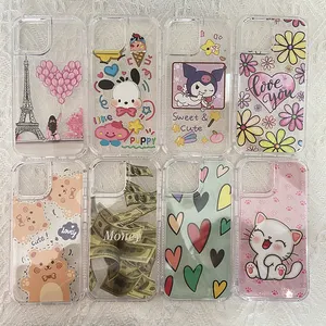New product ideas 2023 protective 3 in 1 TPU PC colorful cute phone case for Oppo reno8 A17 A54
