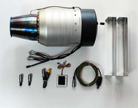 Moteur turbojet SWIWIN_SW600PRO 60kgf, turbine à kérosène pour propulsion de drones, en stock pour grands drones à voilure fixe et avions à grande vitesse