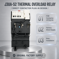 Relais de surcharge thermique J3UA52, interrupteur miniature scellé, protection de moteur basse puissance, 660V AC, contacts en cuivre, bornes à vis