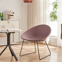 Chaise de coiffeuse très vendue, mobilier de chambre, chaise en plastique sans accoudoirs, chaises d'hôtel de luxe originales