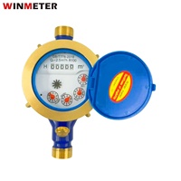 Compteur d'eau mécanique multi-jets DN15 Classe B de haute qualité, 1/2 pouce, à roue à aubes, certifié CE, pour usage résidentiel, avec réglage externe