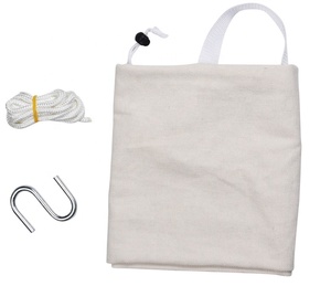 बेडरूम स्विंग इनडोर झूला कुर्सी बेज फांसी कुर्सी स्विंग किनारी रस्सी के साथ वयस्कों के लिए कुर्सी - Product Image 5