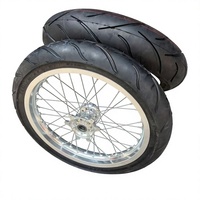 Kit complet de roues tout-terrain Surron Ultra Bee 17 pouces, jantes en aluminium CNC 7075, moyeu usiné, pièces Enduro, dimensions 100/80-17 et 130/70-17