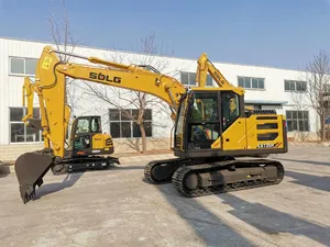 Excavadora Mediana Multiusos SDLG E6135H con Acoplador Rápido para Diversas Operaciones de Construcción con Accesorios Pesados - Product Image 1