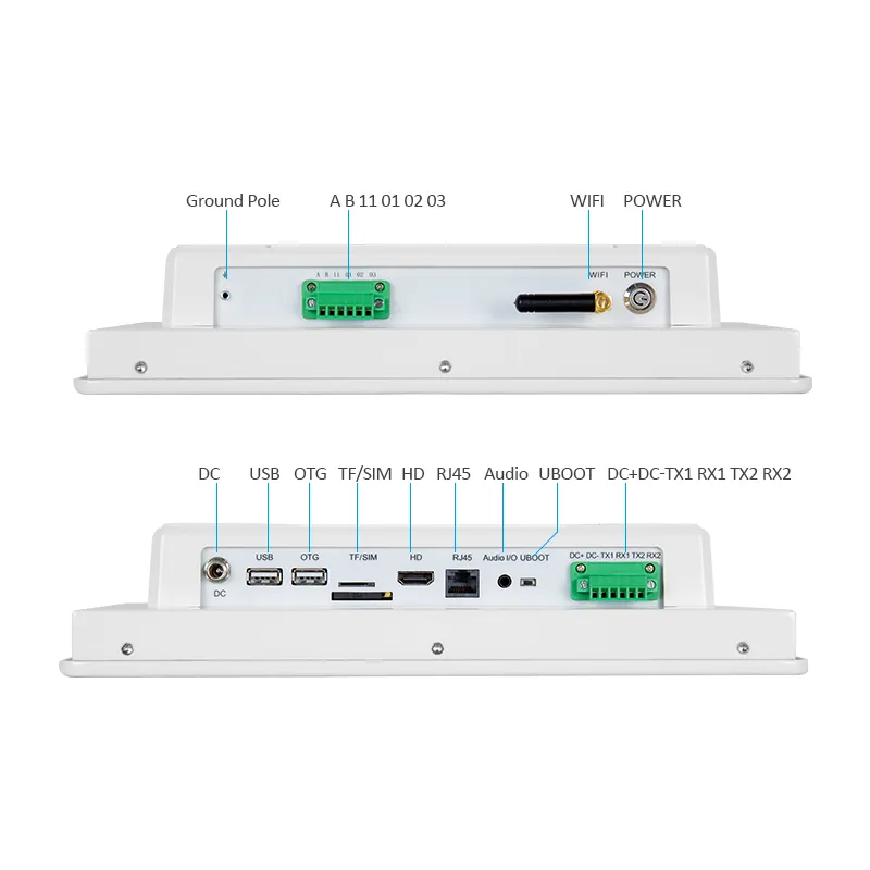 Layar Sentuh Kapasitif 11.6 Inci Anti-statis Layar PC Android Industri Aanti Gangguan