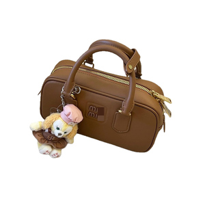 Borsa a Mano Vintage Impermeabile Piccola Orizzontale a Forma di Lettera per Bowling Nuova Collezione Autunno Inverno Borsa a Cuscino da <span class=keywords><strong>Donna</strong></span> - Product Image 6