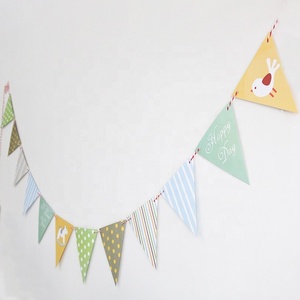 Guirnalda de Papel de Lujo <span class=keywords><strong>con</strong></span> Diseño Adorable <span class=keywords><strong>para</strong></span> Baby Shower y Fiestas de <span class=keywords><strong>Cumpleaños</strong></span> - Decoración Ecológica en Forma de Triángulo - Product Image 4