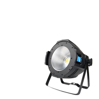 Lampu Par COB 100W DMX512 Laris Manis, Lampu Panggung Disko Putih Hangat Putih Dingin untuk Pesta Pernikahan dan Pertunjukan