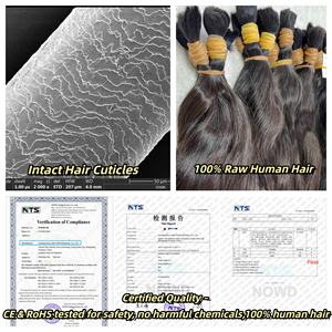 Popular <span class=keywords><strong>Express</strong></span> Weft Genius 100% Extensión de cabello humano Remy virgen Cabello chino Natural Negro Invisible Cinta larga de trama Cinta larga - Product Image 5