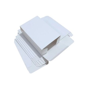 صندوق مخصص بشعار ملون من مصنع أصلي؛ صندوق من الورق المقوى الأبيض. - Product Image 2