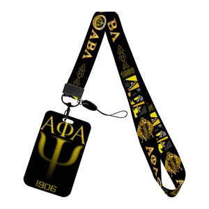 Porte-badge Alpha Phi Alpha avec cordon, étui pour carte de bus, étui pour carte de transport, étui pour carte bancaire, porte-carte de crédit - Product Image 4