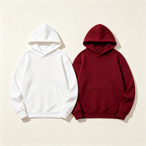 Sudadera con Capucha Personalizable de Alta Calidad, Lisa, Informal, con Logotipo Personalizado para Hombre, Compra al por Mayor - Product Image 1