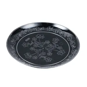 Plaques rondes en plastique unies, 50 pièces, 7.5 "et 50 pièces 10.25", élément de mariage, vente en gros, livraison gratuite