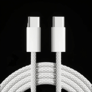 Câble de charge rapide en nylon tressé 1m 2m 60W avec logo personnalisé gratuit, compatible <span class=keywords><strong>iPhone</strong></span> 15 16 Pro, alliage d'aluminium - Product Image 3