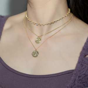 <strong>Large</strong> CZ Starburst Photo <strong>Locket</strong> Pendant Box Chain 925 Sterling <strong>Silver</strong> Gold Plated Necklace - Product Image 2