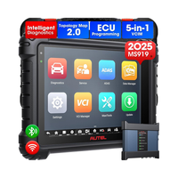 Programador de ECU Autel Ms919 Pcm Flasher para Automóviles Chery con MaxiFlash VCMI OBDII, Herramienta de Diagnóstico con Escáner Bidireccional para Todos los Automóviles