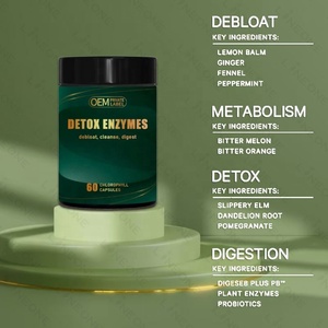 Desintoxicante de Colon para Apoyo Digestivo, Venta al por Mayor de Fábrica, Limpieza de 15 Días de Alta Potencia con Cápsulas de Fibra Probiótica - Product Image 2