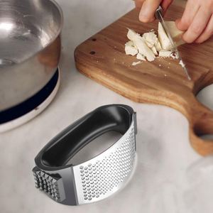 Hot Selling Food Grade Stainless Steel Manual Garlic Onion <b>Chopper</b> Press Multifunctional Sustainable Easy Clean <b>Vegetable</b> Tools - Product Image 5