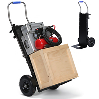 [Conforme CE] Chariot électrique monte-escaliers en alliage d'aluminium durable 200kg 300kg 400kg, cadre léger, haute maniabilité