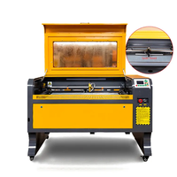29% korting CNC CO2 Lasermachine Watergekoelde Tafelmodel Lasergraveermachine 3D-printer Hobbygebruik Steen Metaal Kunststof Glas Hout MDF