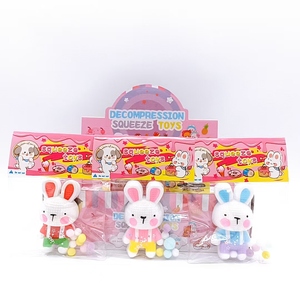 ของเล่นบีบ TPR รูปสัตว์ ขายดี ของเล่นบีบคลายเครียดสำหรับเด็กและผู้ใหญ่ ของเล่นบีบกระต่าย Taba - Product Image 2