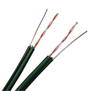 <span class=keywords><strong>Cable</strong></span> de teléfono de <span class=keywords><strong>2</strong></span> núcleos con tira de <span class=keywords><strong>Cable</strong></span> de caída de mensajero 0,5*<span class=keywords><strong>2</strong></span> <span class=keywords><strong>Cable</strong></span> de caída <span class=keywords><strong>para</strong></span> exteriores con tira verde <span class=keywords><strong>para</strong></span> telecomunicaciones - Product Image 1