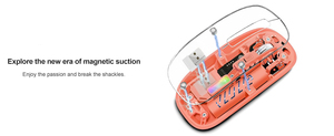 Ratón Inalámbrico Bluetooth con Carcasa Transparente, Iluminación RGB, Recargable y Silencioso - Product Image 2
