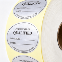 Etiquetas Adhesivas de Vinilo Impresas Personalizadas, Anti-Falsificación, Impermeables, en Rollo (Ovaladas y de Formas Personalizadas) para Artículos de Uso Diario