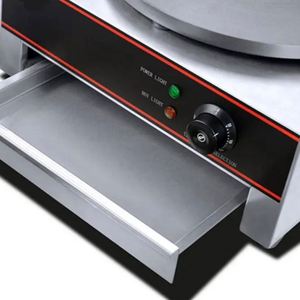 Mini-appareil de restauration professionnel : Machine électrique double tête pour la préparation de crêpes, Plaque de cuisson professionnelle à crêpes à tête unique - Product Image 6