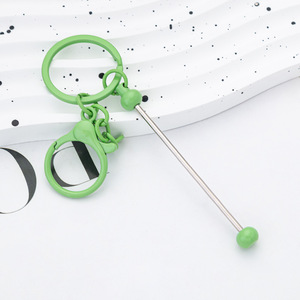 Vente en gros de porte-clés en acier inoxydable de couleur dégradée pour le bricolage porte-clés pendentif en métal de mode vintage pour les étuis pour téléphones et casques d'écoute - Product Image 5