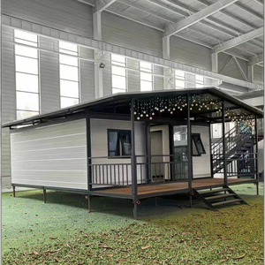 40ft 20FT สำหรับบ้านแบบขยายได้พร้อมห้องน้ำ2ห้องนอนพร้อมที่เก็บของทำจากเหล็กแบบพกพา - Product Image 2