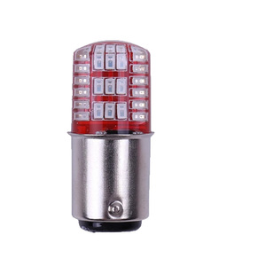 Bombillas LED para Frenos de Automóvil, Rojo, Blanco, Azul, <span class=keywords><strong>BAY15D</strong></span> P21/5W 1157, Luz Estroboscópica LED 3014, 42 LED, Luz Intermitente de Freno - Product Image 5