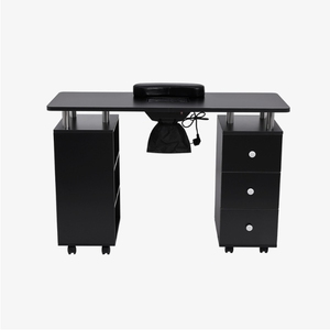 Wholesale Professional <b>Nail</b> <b>Table</b> Multi-functional Beauty Salon Furniture Manicure <b>Table</b> Desk Mesas De Manicure <b>Tables</b> With Fan - Product Image 1