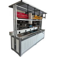 Machine CNC de découpe personnalisée de haute précision Boîtier d'imprimante 3D Cadre de profilé en aluminium carré 4040 4080 Carré à fente en T