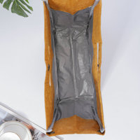 Sac isotherme pour déjeuner en Tyvek, personnalisable avec logo, portable, épaissi, grande capacité, imperméable, lavable, avec poignées isolées