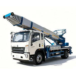 Camión con Plataforma Elevadora Sinotruk HOWO de 45 m, Vehículo con Plataforma Aérea para Mantenimiento en Altura - Product Image 6