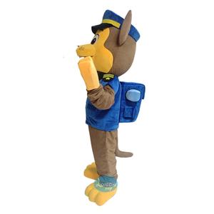 Disfraz de Felpa de Perro Blanco Mascota Personaje de Película - Product Image 5