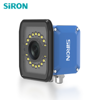 Capteur de vision intelligent SiRON K511-12 Series IP67, résolution 1920x1200, fréquence d'images 60fps, noir et blanc, 3 millions de pixels, mise au point 8-16mm