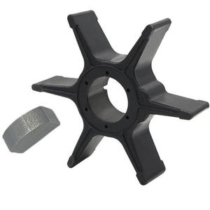 Impeller de pompe à eau de type ouvert 17461-96301 & Key09420-04006 pour moteurs hors-bord Suzuki, fabriqué en fonte et en caoutchouc, pièces de pompe - Product Image 4