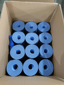 Azul Negro Verde Rosa Rojo Púrpura Violeta Personalizado Impreso 6mm Tpe Yoga Mats - Product Image 6
