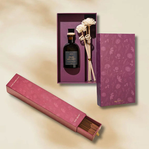 Difusor de Aromas Aikun de 100 ml con Varillas, Aroma Lavanda y Bergamota, Larga Duración, Aromaterapia, Ambientador de Lujo para el Hogar - Product Image 1