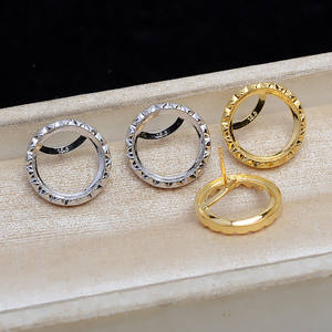 Juego de Anillo y Pendientes de Plata S925, Base Plana Mabe de 15 mm, Soporte Vacío para Joyería DIY, Accesorios JG5303 - Product Image 3