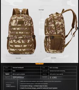 Sac à dos promotionnel en gros avec logo personnalisé, grande capacité, idéal pour les voyages, la randonnée, les sports et le camping - Product Image 4