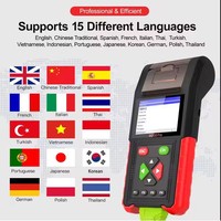 Escáner Inteligente Multilingüe para Motocicletas JDiag M200 Pro, Herramientas de Diagnóstico y Reprogramación de Motores